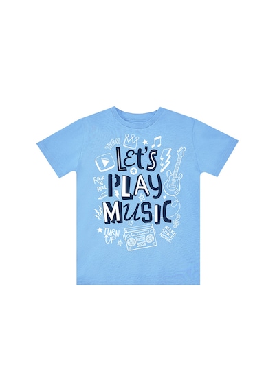 Let's Play Lacivert Erkek Çocuk Yazlık T-shirt Denim Şort Takım