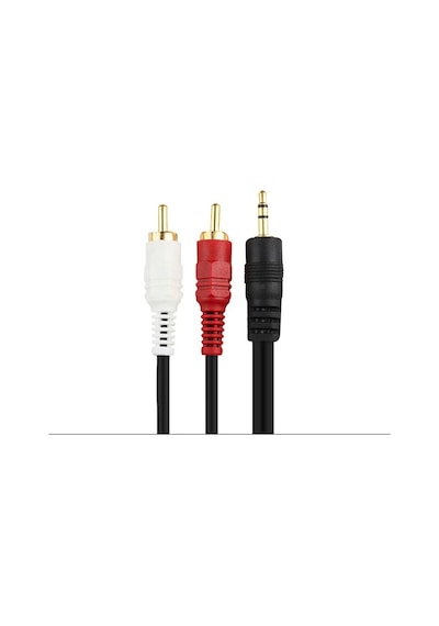 AoGo Aux RCA Stereo Lale Kablo Ses Sistemi Kablosu 3 M