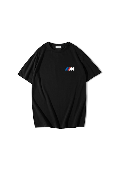 Brz Collection Unisex Oversize Bmw M3 E92 Gtr T-shirt-siyah Siyah