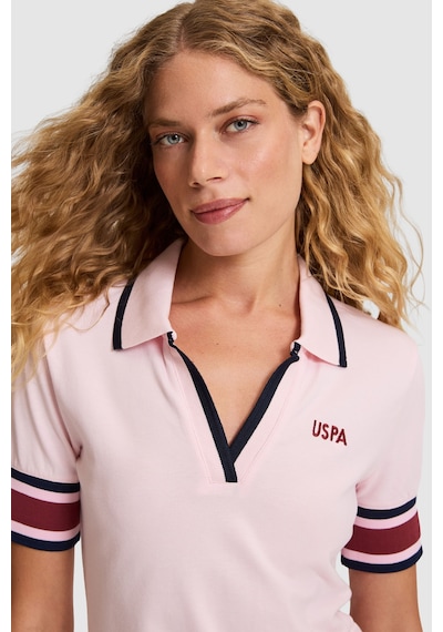 U.S. Polo Assn. U.s. Polo Assn. Kadın Açık Pembe Tişört 50323543-vr078 Acık Pembe