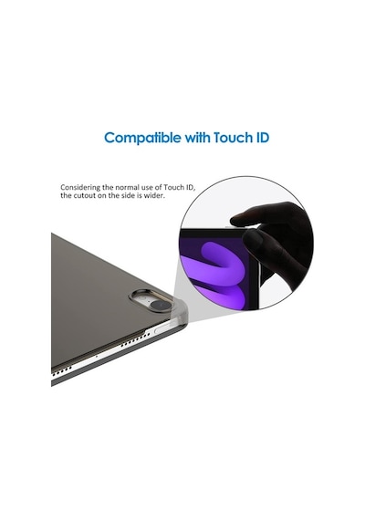 Apple Uyumlu iPad Air 4 ve Air 5 10.9 Kılıf Pu Deri Smart Standlı Case