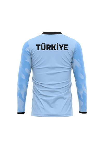 Hummel Elegance Milli Takım Kaleci Forma Takımı Buz Mavi