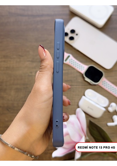 Redmi Note 13 Pro 4g Uyumlu Kamera Korumalı Darbeye Dayanıklı Renk Atmayan Keep Silikon Kılıf Lacivert Redmi Note 13 Pro 4g Uyumlu Kamera Korumalı Darbeye Dayanıklı Renk Atmayan Keep Silikon Kılıf Lacivert