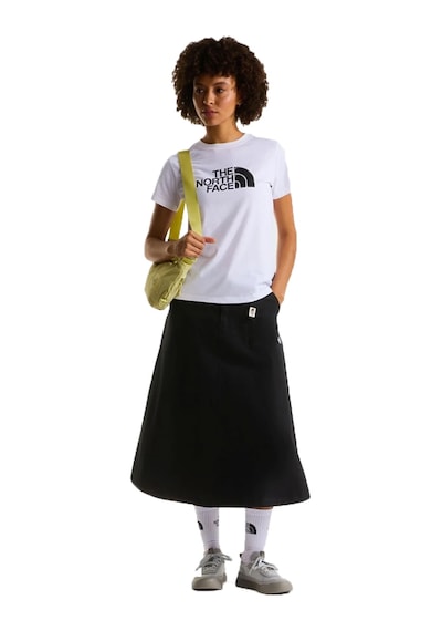 The North Face W Evolution Half Dome Slim Ss Kadın T-shirt Beyaz