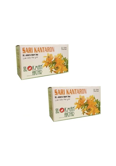 Sarı Kantaron Çayı 20 'li Süzen Poşet 2adet, Lokman Aktar
