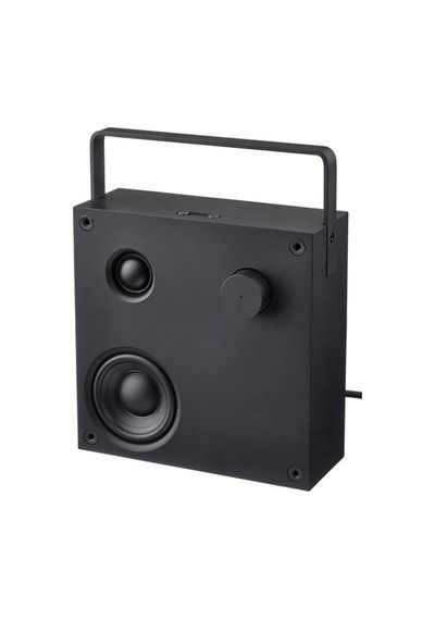 Ikea Vappeby Bluetooth Hoparlör, Siyah, 20x20 Cm