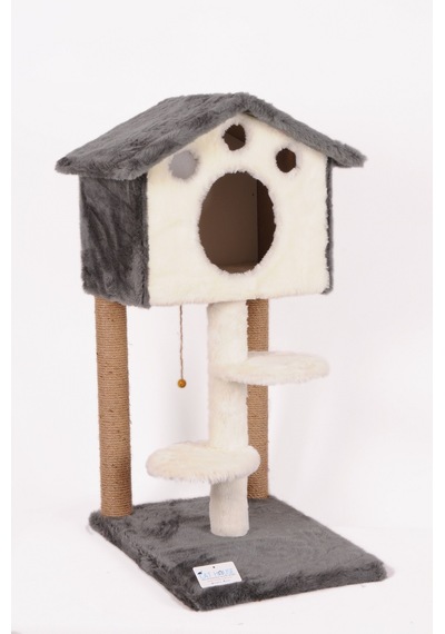 Cat Hause S06G Işın Platform Kedi Tırmalama Evi 40 x 55 x 98 CM