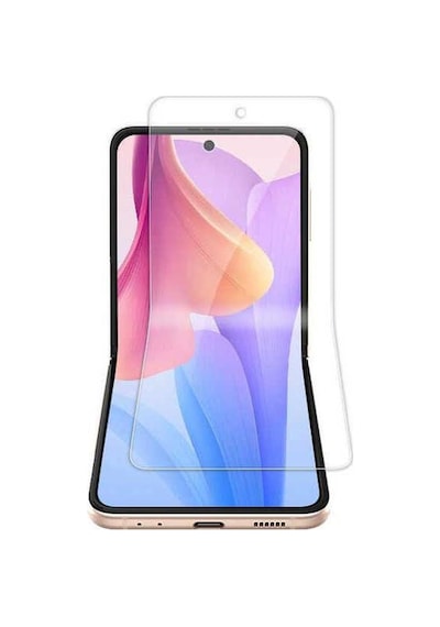 Samsung Z Flip 5 İle Uyumlu Ön & Arka Full Body Esnek Nano Çizilmez Ekran Koruyucu
