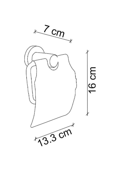 Fj-20103 Krom Tuvalet Kağıtlığı Krom