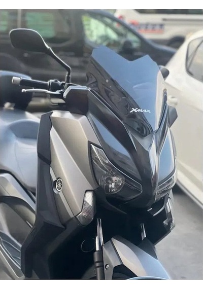 Yamaha Xmax 250 -xmax 400 Spor Kısa Ön Cam ,siperlik Koyu Füme 45