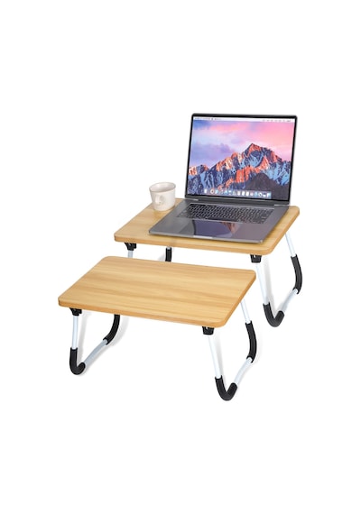 Laptop Sehpası Masası Katlanabilir Yatak Koltuk Üstü Kahvaltı