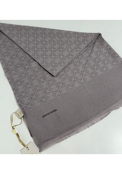 Pierre Cardin Elegans Monogram Şal-75 X 190-090700-991 Leylak Leylak
