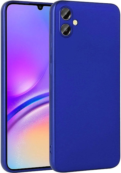 Zore Galaxy Uyumlu A05 Kılıf Premier Silikon Kapak - Saks Mavi Saks Mavi
