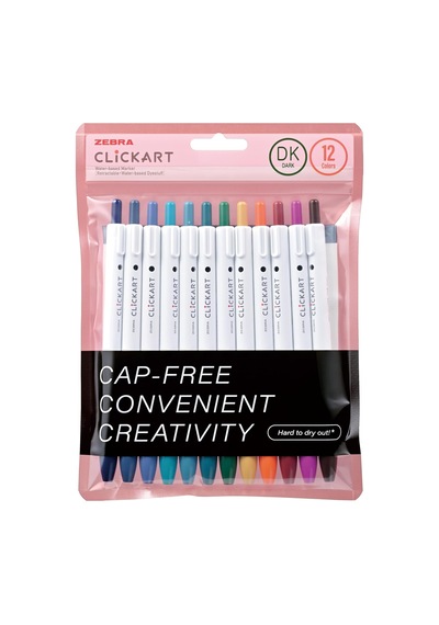 Zebra Clıckart Market Pen Dk 12 Lı Set