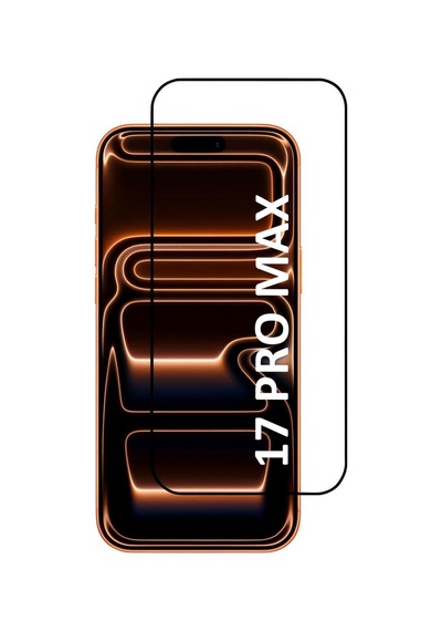 Pp Apple Uyumlu iPhone 17 Pro Max Anti Static Toz Tutmayan Çerçeveli Temperli Ekran Koruyucu Cam