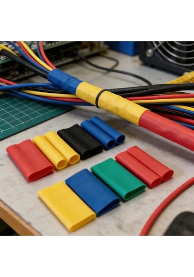 164 Parça Isı İle Daralan Makaron Seti Elektrik Kablo İzolasyon & Koruma Kılıfı, Renkli Shrink Tube Set Belirtilmemis