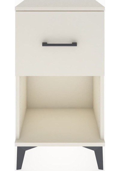 Arges Komodin Tek Çekmeceli 44x30x80 Aytaşı-aytaşı Aytaşı