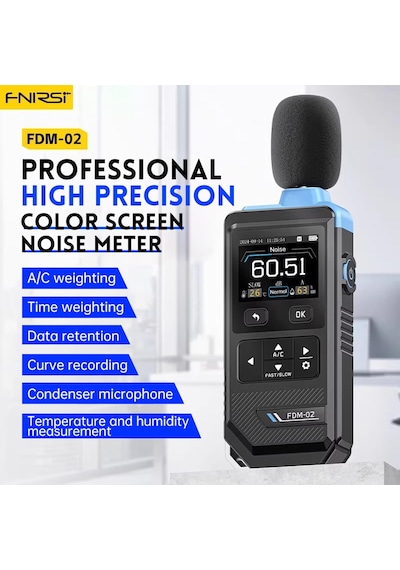 Fdm-02 Profesyonel Ses Sevıyesı Ölçer Desıbel Metre