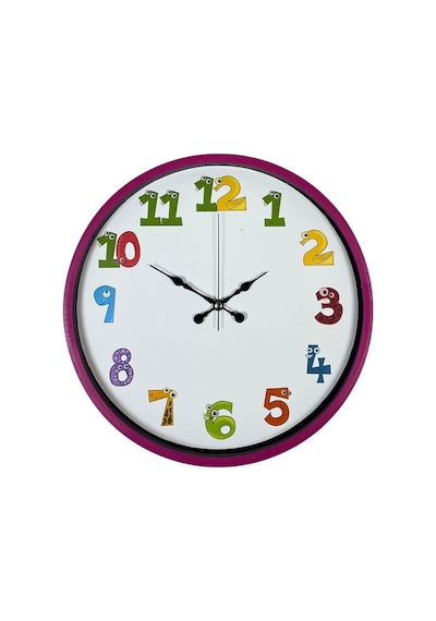 36 Cm Pembe Çocuk Odası Duvar Saati Diğer 05145444
