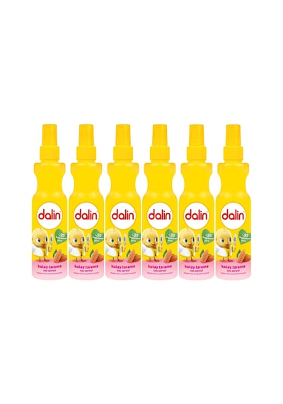 Dalin Kolay Saç Tarama Spreyi 200ML Badem Özlü (6 Lı Set)