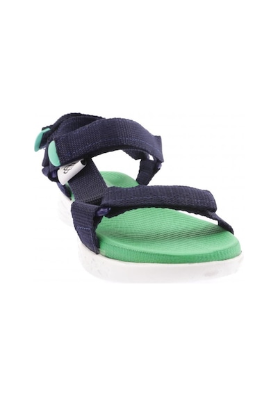 Dgn 103-23y Kadin Bantli Cirtli Sandalet 103-2265-R1071 Lacivert - Yeşil