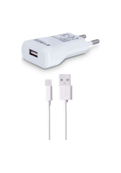 Apple iPhone Uyumlu 5 5S 6 6S 7 Şarj Aleti Usb Kablo Adaptör