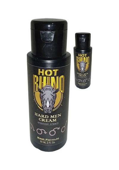 Hotrhino 60 Ml Fast Efekthard Erectioncream 2 Adet Erkekler Için Ereksiyonarttırıcı Seksperformans Kremi