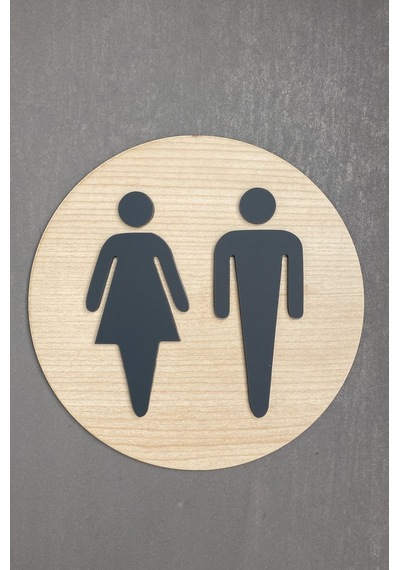 Akçaağaç Serisi Wc Yönlendirme Levhası