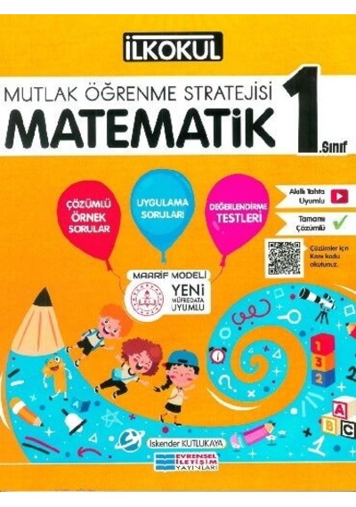 1.sınıf Matematik Mutlak Öğrenme Stratejisi Kitabı Evrensel İletişim