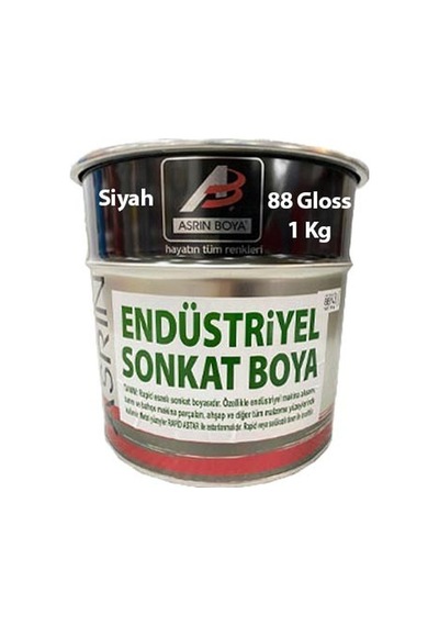 Asrın Rapid Endüstriyel Boya Siyah 1 Kg