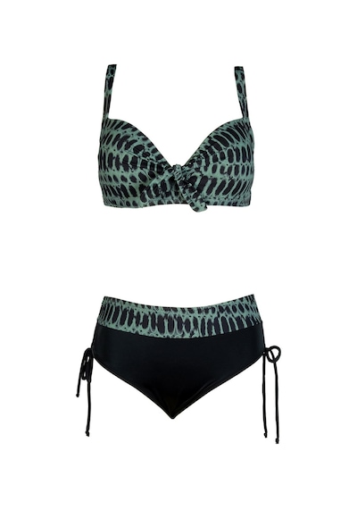 Endeep Kadın Büyük Beden Balenli Destekli Su Yeşili Desenli Bikini Takımı-su Yeşili Su Yeşili Endeep Kadın Büyük Beden Balenli Destekli Su Yeşili Desenli Bikini Takımı-su Yeşili Su Yeşili
