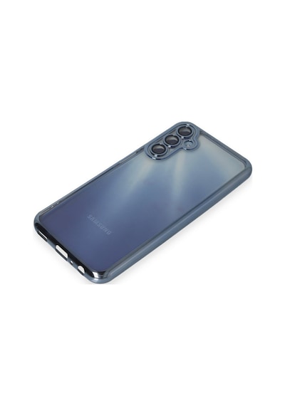 Samsung Galaxy Uyumlu, A35 5g Kılıf Razer Lensli Silikon - Açık Mavi