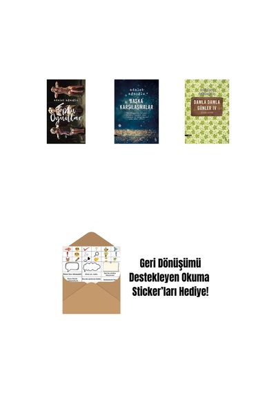 Toplu Oyunlar Ciltli + Başka Karşılaşmalar + Damla Damla Günler 4 + Okuma Sticker'ları