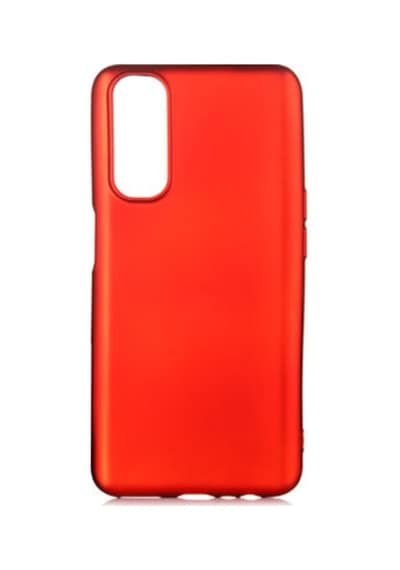 Realme 7 Kılıf Esnek Premier Silikon Kapak Kirmizi
