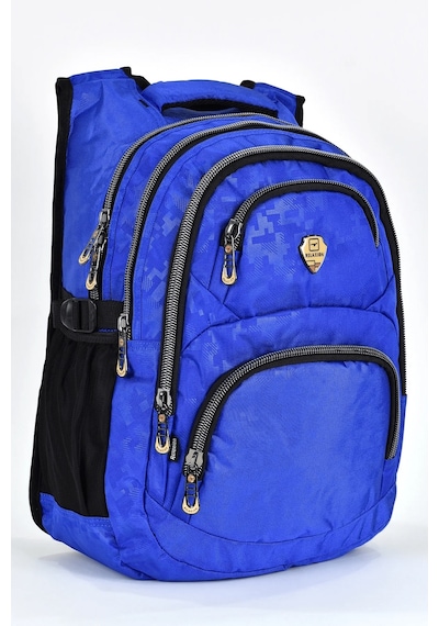 1550 Unisex Anatomik Yarasa Sırt Okul Çantası - Nkt01550-saksmavi Saks Mavi