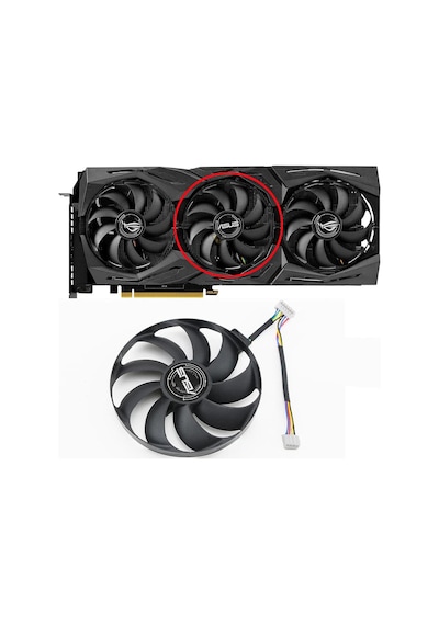 Asus Rog Strıx Rx 5600 Xt Rx 5700Xt Fanları