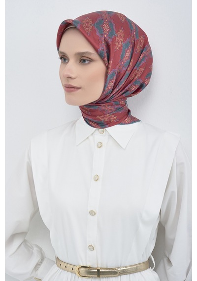 Armine Saf İpek Sura Eşarp-2026 İlkbahar-yaz- 952200d Bordo