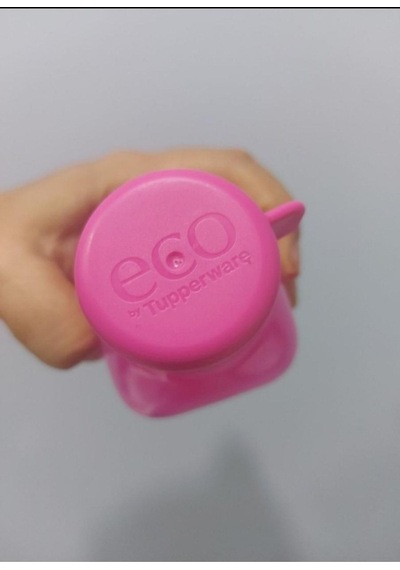 Eko Şişe Kare Pembe 500ml Pembe