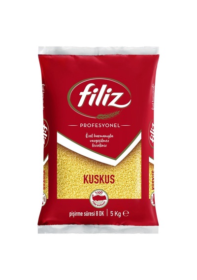 Filiz Kuskus Makarna 5 Kg - Durum Buğdayından Yapışmaz Lezzet Tarı