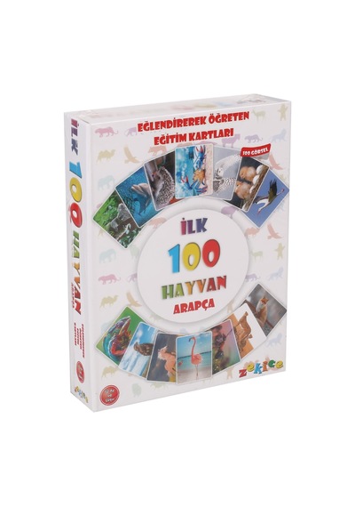 İlk 100 Hayvan Bebeğimin Eğitici Konuşmaya Yardımcı Zeka Kartları