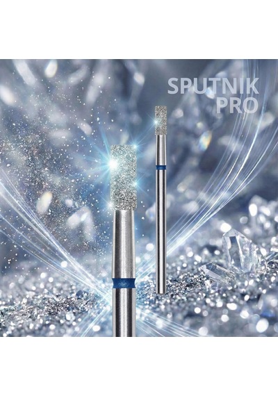 Elmas Silindir Freze Mavi Çap 2,5mm