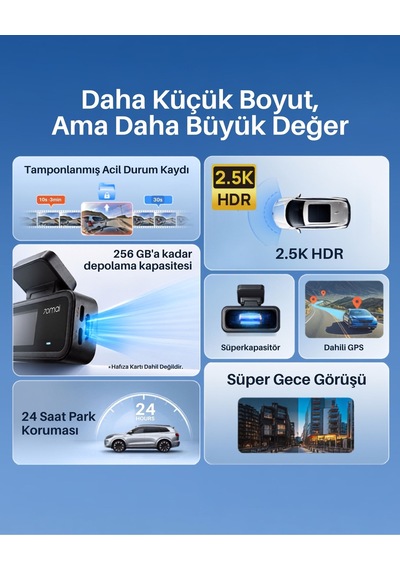 70mai Dash Cam A410 Neo Ön Kamera