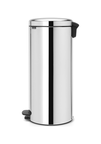 Tr Pedallı-çöp Kutusu İç Kova İle Metal, Plastik Metal, Glänzender Stahl, 30 Liter