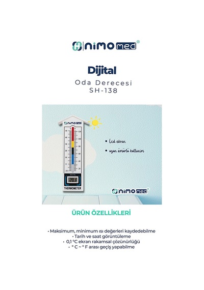 Nimomed NIM-SH-138 Dijital Oda Derecesi