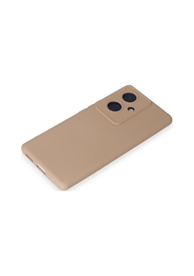 V29 Lite Kılıf Nano İçi Kadife Silikon - Pudra