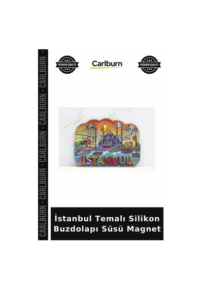Özel Üretim Dekoratif Süs Dekor Aksesuar İstanbul Temalı Silikon Buzdolapı Süsü Magnet