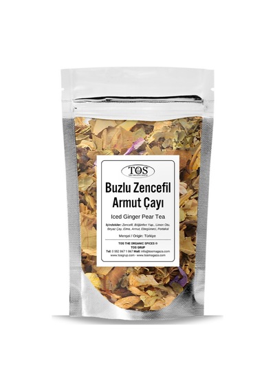 Tos The Organic Spices Buzlu Zencefil Armut Çayı 100 G