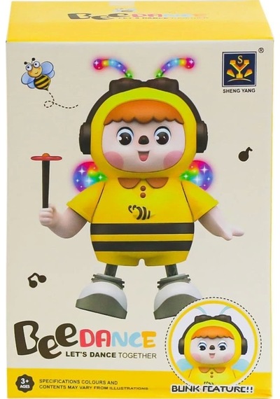373-67a 3d Işıklı Müzikli Arı Dansı -prestij Oyuncak
