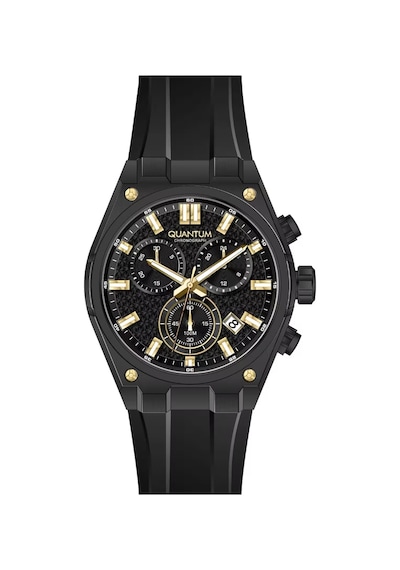 Quantum 44 Mm Quartz Saat Hng1237.651 Siyah