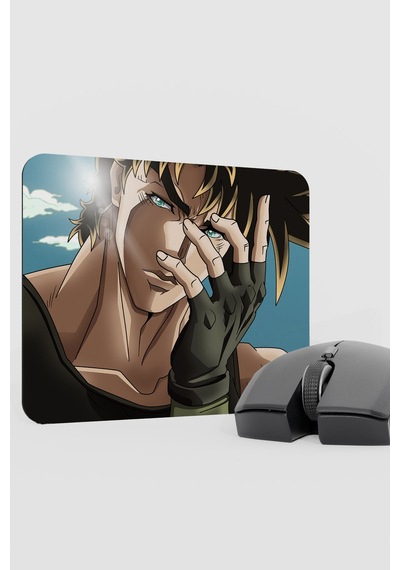 Jojo No Kimyou Na Bouken V3 - 22x18 Gaming Kauçuk Kaymaz Taban Mouse Pad Fare Altlığı
